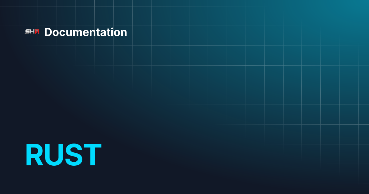 RUST | Documentation